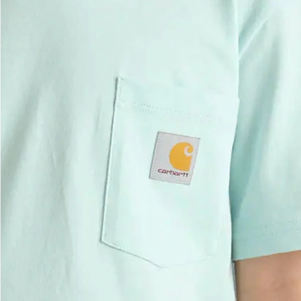 Carhartt Kids Light Blue Short Sleeve Tee - Picture 2 of 2